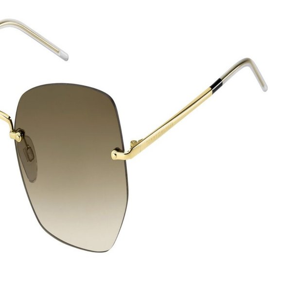 Tommy Hilfiger Woman Gold Brown Metal Frame - Picture 3 of 3